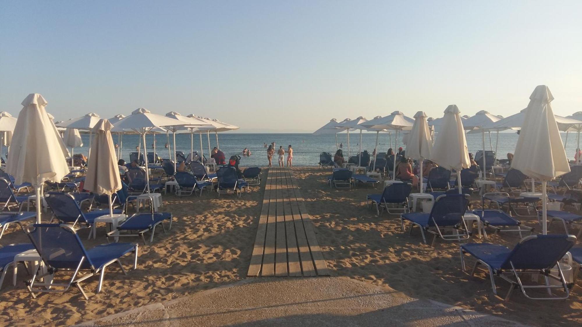 Family Getaway, Spacious And Luxurious, Sea View, Terrace, Next To Voula Beach, 20Min From Center Atenas Exterior foto