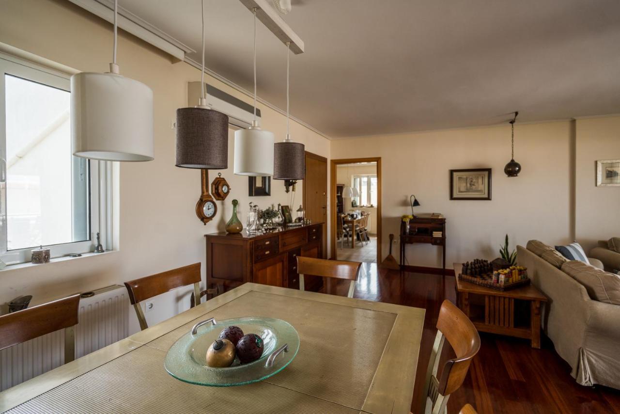 Family Getaway, Spacious And Luxurious, Sea View, Terrace, Next To Voula Beach, 20Min From Center Atenas Exterior foto